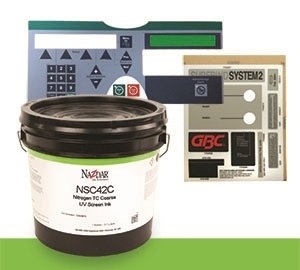 NAZDAR NSC-42F NITROGEN TEXTURE CLEAR FINE UV SCREEN INK